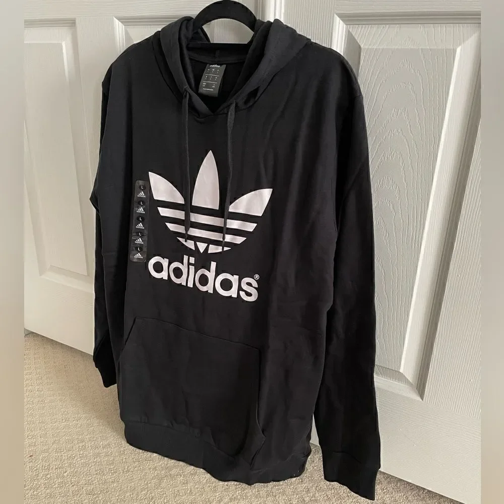 NWT adidas Mens Trefoil Hoodie